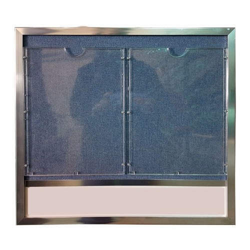 65-2. 알미늄게시판 2구