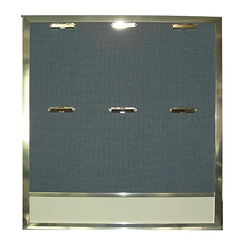 65-6. 알미늄게시판 6구