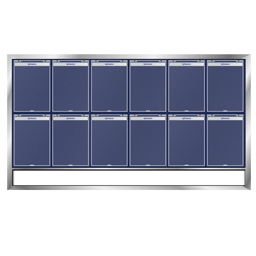 65-9. 알미늄게시판 12구