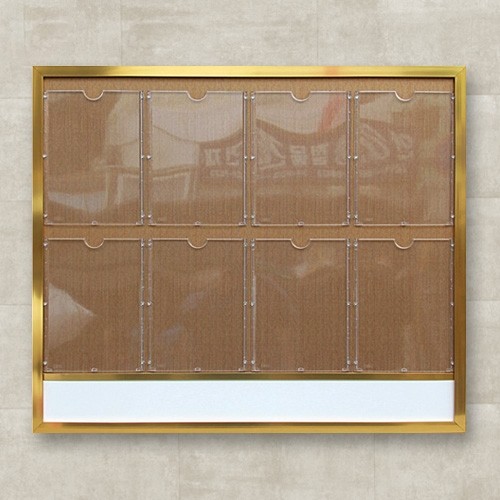 67-5. 로고게시판(알미늄) 8구