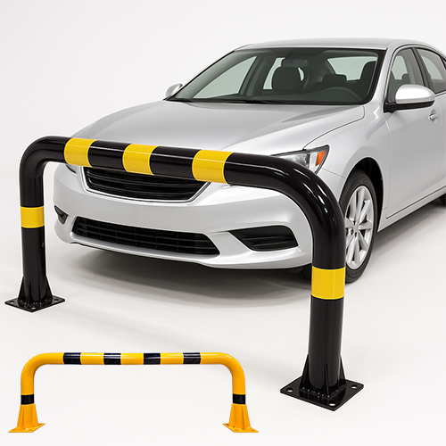 19-35. 스틸U자(베이스보강) 충돌방지볼라드